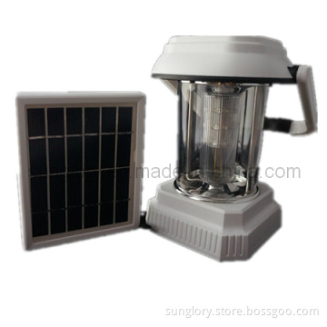 Solar LED Lantern with Mobile Phone Charger by 2W Solar Panel